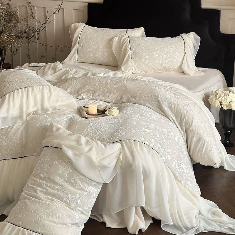 Комплект, французский стиль, 230 г/м², 4 предмета