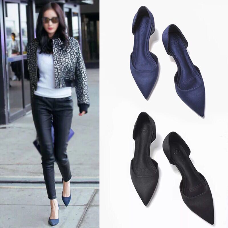 2026 Summer New French-Style Girl High Heels, Women's Thin Heel 5cm Pointed Toe Hollow Sandals, Versatile Internet Celebrity Shoes