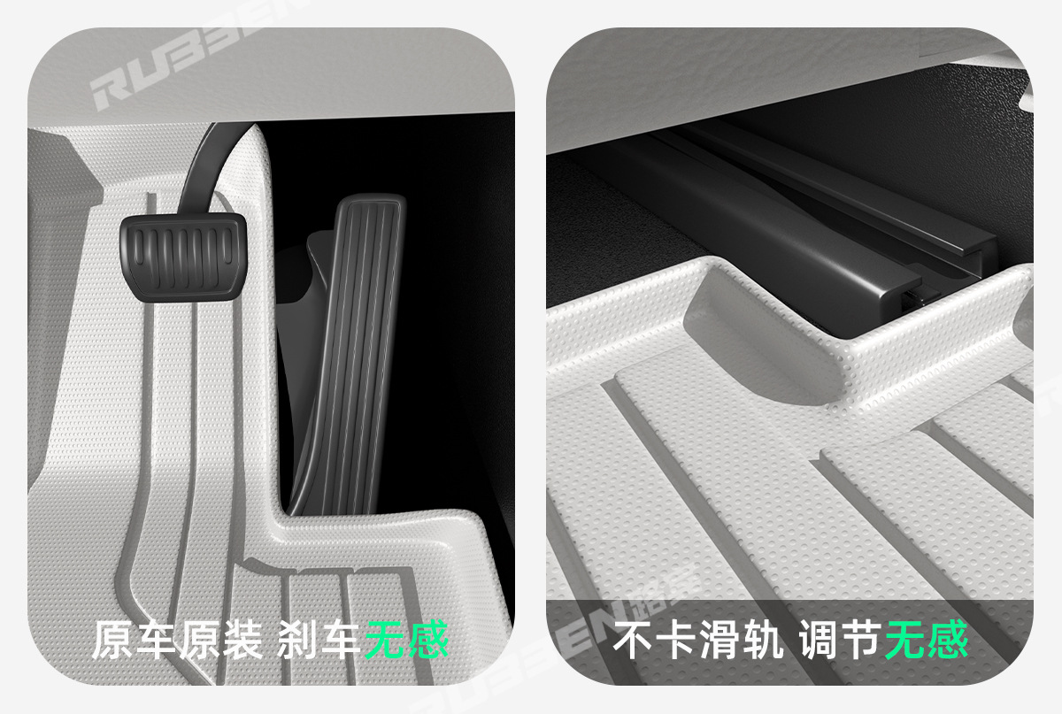 Suitable for Geely Star Wish Special Car TPE Foot Pad Original Car Interior with Color Double Layer Foot Pad a generation of delivery