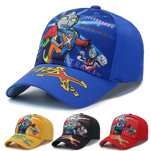 Children's Spider-Man baseball cap cute cartoon sun hat outdoor sunscreen sunshade baby visor