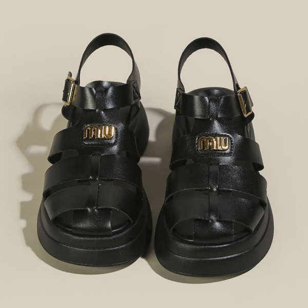 Summer woven sandals