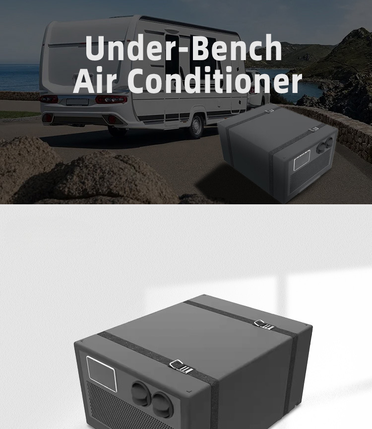 Factory wholesale RV air conditioner all-in-one machine 24V portable installation simple wide range refrigeration electric car air conditioner