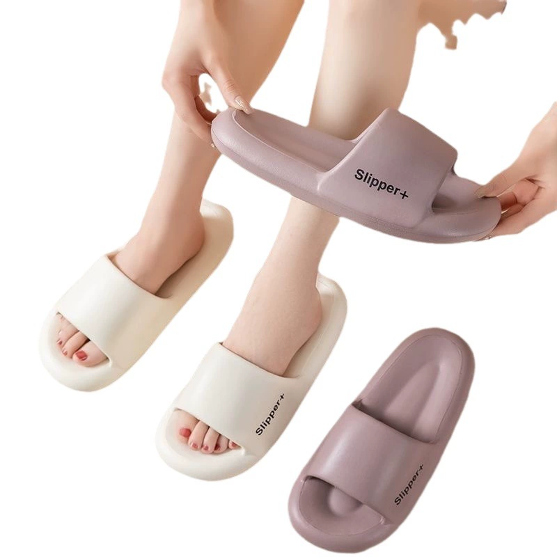 Летние тапочки EVA Дамы пара носить фекалии внутри дома дома толстая подошва нескользящие и неприятные тапочки для ног мужчины