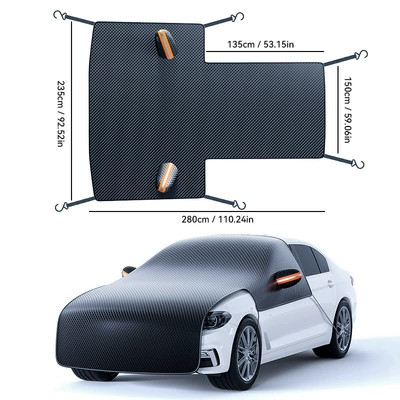car cover, sunshade, car windshield: Car snow shield