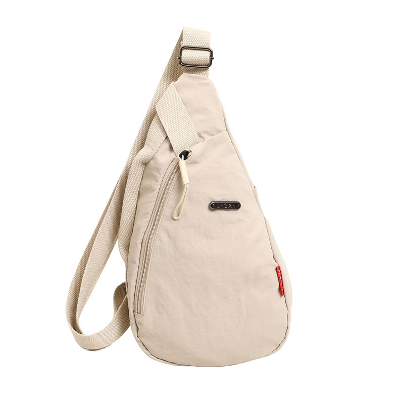 Nouveau sac en tissu Oxford à la mode pour hommes et femmes, sac de poitrine à bandoulière simple et polyvalent, sac à main d'extérieur_voghion.com