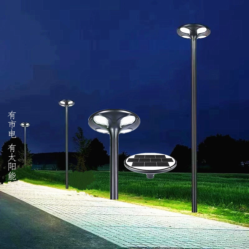 Солнечный интегрированный садовый светильник, уличный фонарь для сообществ, ландшафтный светильник, наружное освещение для дома, виллы, дороги, 3m уличных фонарей
