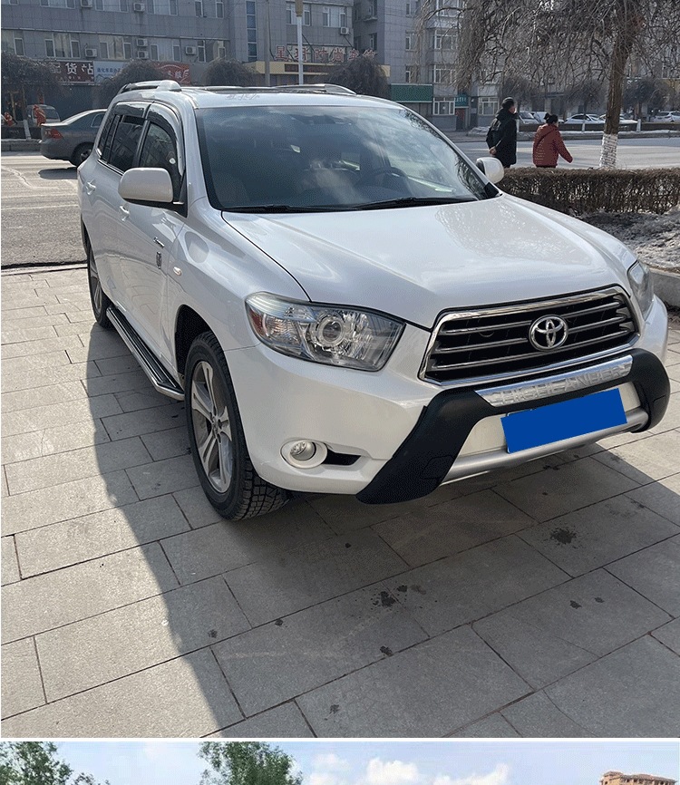 Suitable for 09-11 12-14 Toyota Highlander front and rear bumper bumper Highlander front and rear bumper wholesale