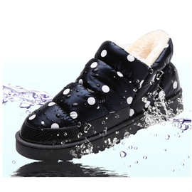 雪地情侣保暖亚马逊电商靴子女鞋跨境棉靴棉鞋靴羽绒男女防水