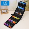 120 color black rod CD bag