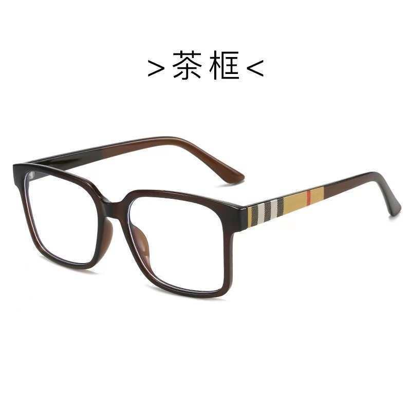2025新款复古方形防蓝光眼镜女时尚男士电脑眼镜光学镜框平光镜透|undefined
