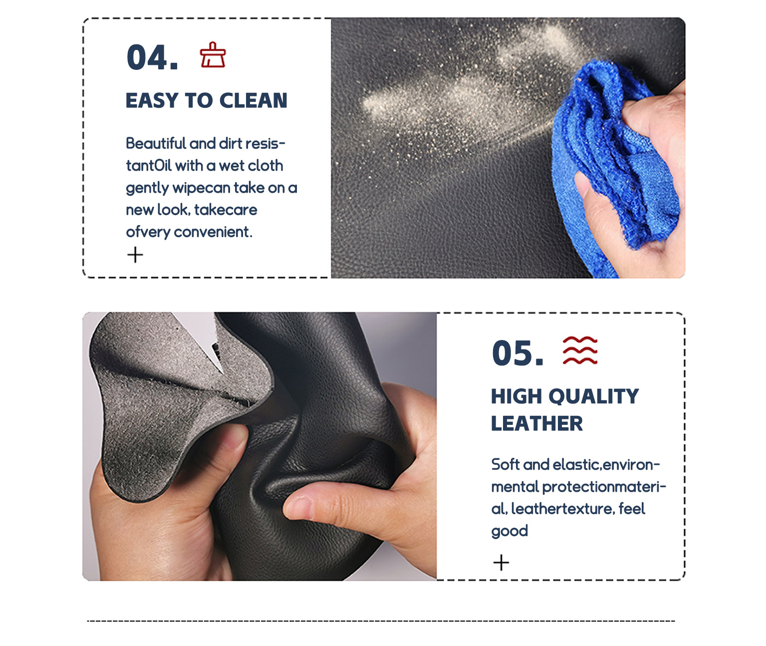 Suitable for 2014-2018 Subaru Forester Car Door Panel Leather Interior Modification Kit