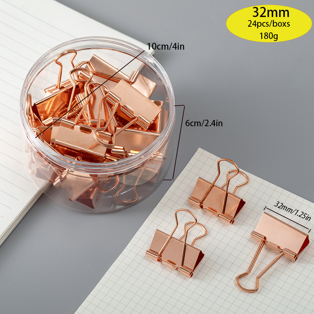 32mm 로즈 골드 24개/배럴