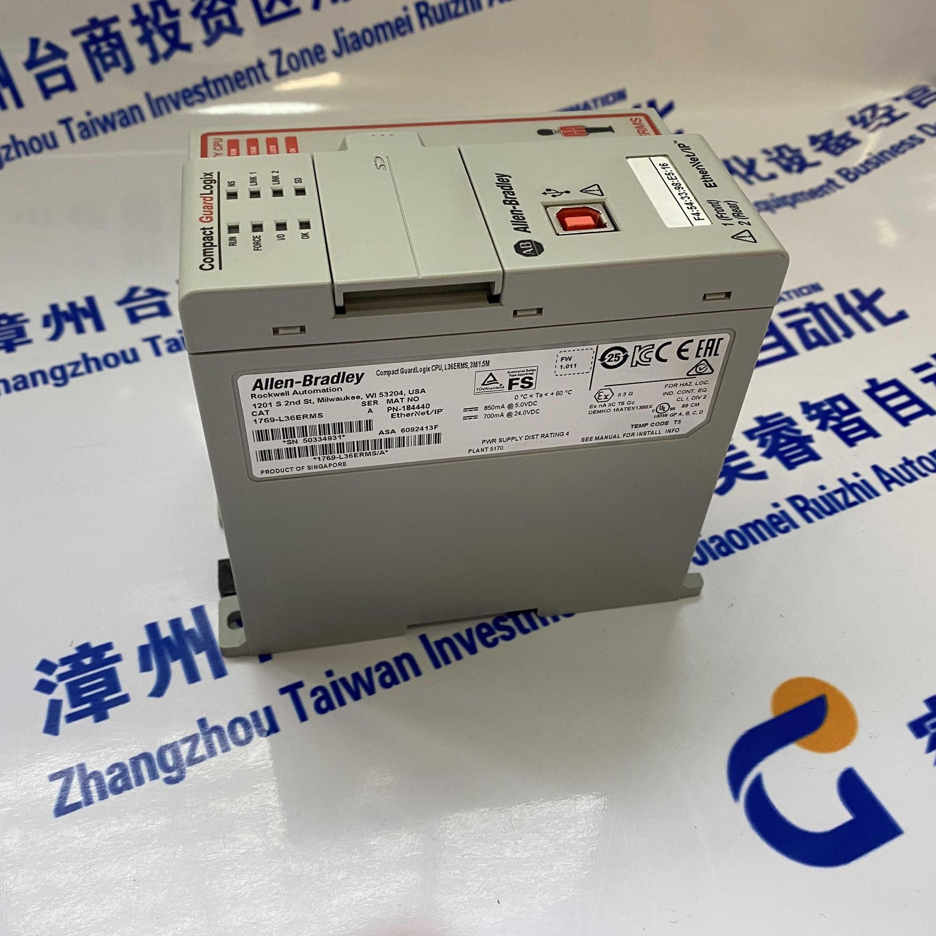 2090-CPBM7DF-16AF30罗克韦尔A-B PLC CPU 模块 工控配件质保一年
