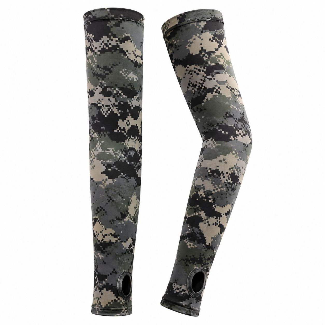Custom pattern printed tattoo arm sleeves, sun protection ice silk arm sleeves, trendy sports arm guards, manufacturer custom-made