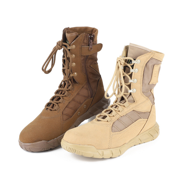 Outdoor workwear tactical boots new men's shoes casual high-top…