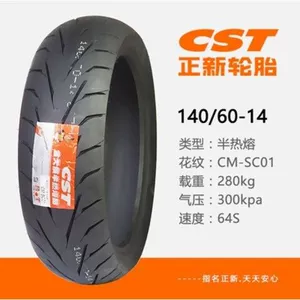Zhengxin SC01 yarı-isti əriyən pedal motosiklet vakuum şini 130-70-13/140-60-13/14/12 düym