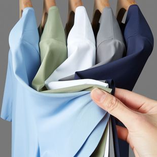High-End Seamless Round Neck Short-Sleeved T-Shirt Customized Cultural Shirt Corporate Work Clothes Printed Logo Summer Quick-Drying Work Clothes