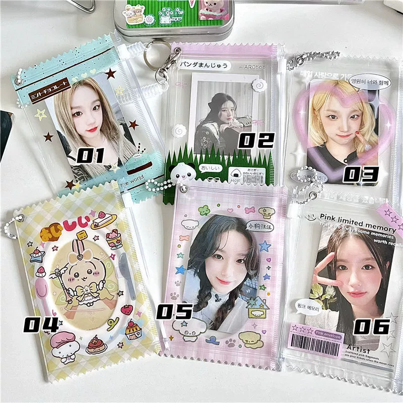 Оригинальные конфеты 3-дюймовая маленькая сумка на молнии Ka Li Li для хранения