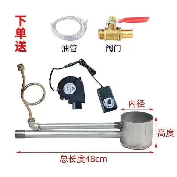 Portable Outdoor Stove with Powerful Flame, Thickened Kitchen Stove for Cooking, Durable Mini Stove for Picnic Use