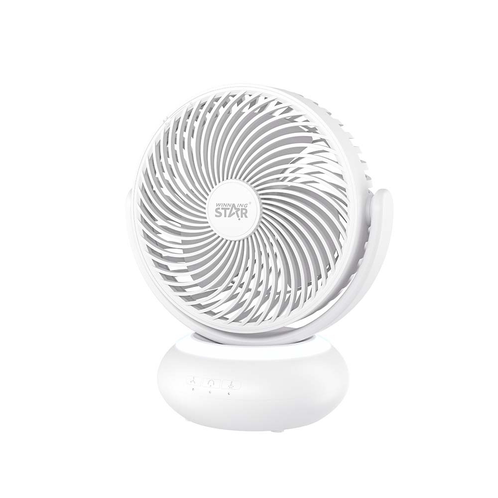 Winning star comercio exterior es exclusivamente para pequeños 7 pulgadas, fácil de transportar, TYPE-C, interfaz USB, ventilador eléctrico que sacude la cabeza