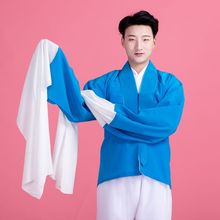 戏曲练功水袖练功服越剧戏京剧黄梅戏服装小生花旦戏服衣服