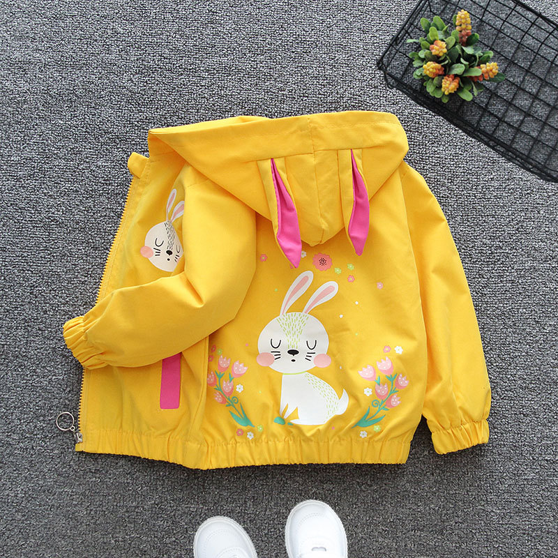 Girls' Coat Spring and Autumn Children's Spring 2024 New Spring Top Fashionable Korean Style Children's Spring Baseball Clothes