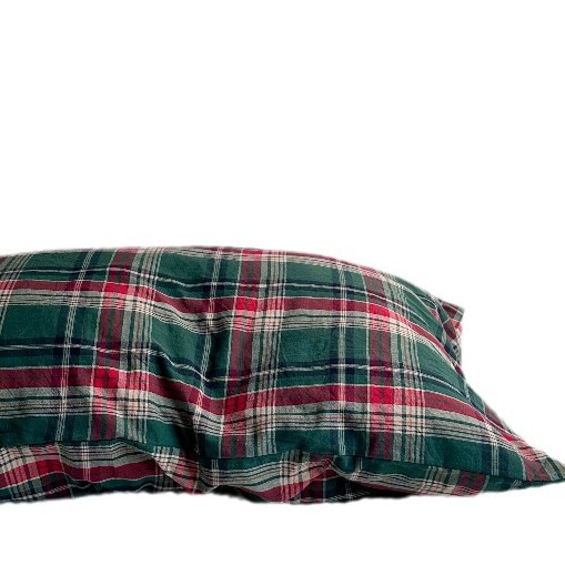 Ins風単品純綿枕カバー格子純色と封筒式枕カバー48*74単品枕芯内胆カバー