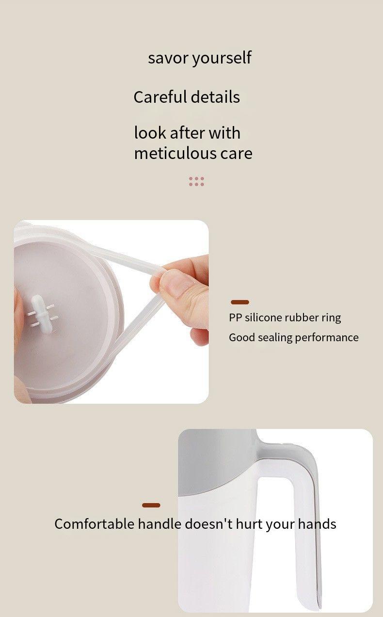 Háztartási keverőpohár mágneses töltésű keverőpohár kreatív ajándék csésze kávé keverőpálca csésze teljesen automatikus keverőpohár_voghion.com