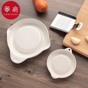 Free Shipping/10Y Ginger Grinder A1P30 - Manual Multifunctional Kitchen Garlic Paste Ginger Powder Medicine Powder Bowl for Rubbing and Grinding
