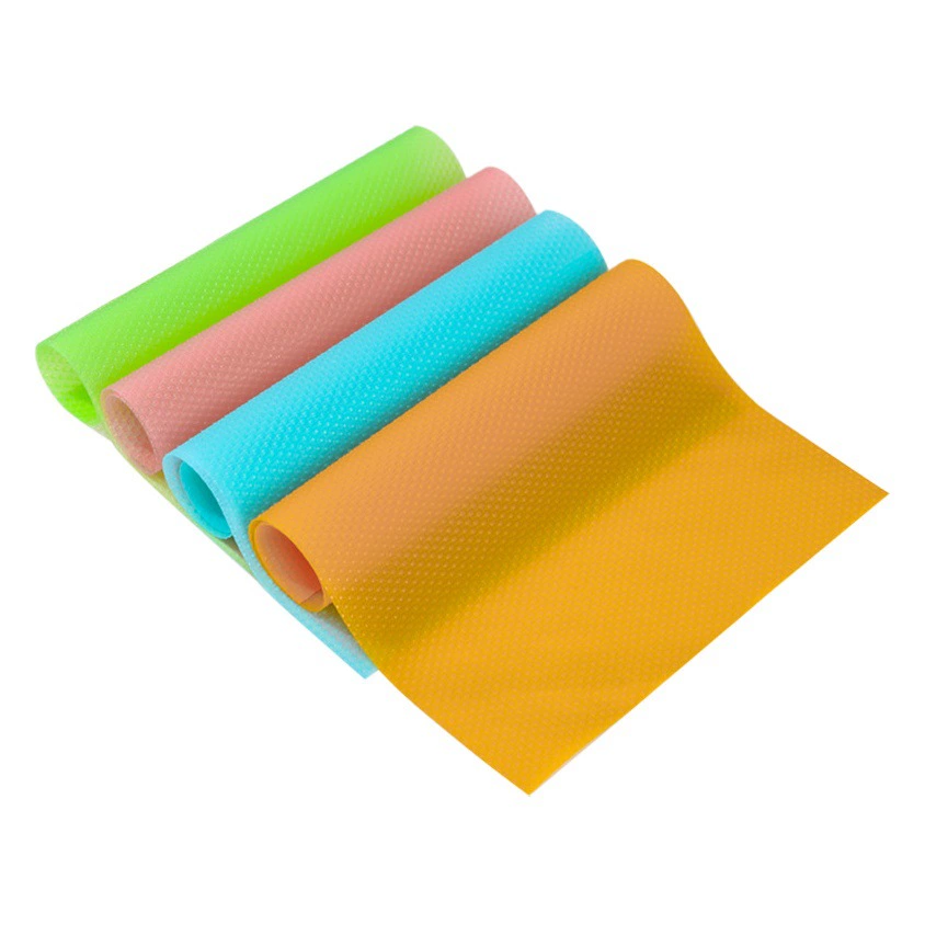 Завод в наличии EVA коврик для холодильника анти-масляные пятна можно разрезать коврик для ящика шкафа легко чистить коврик для стола изоляционные подставки