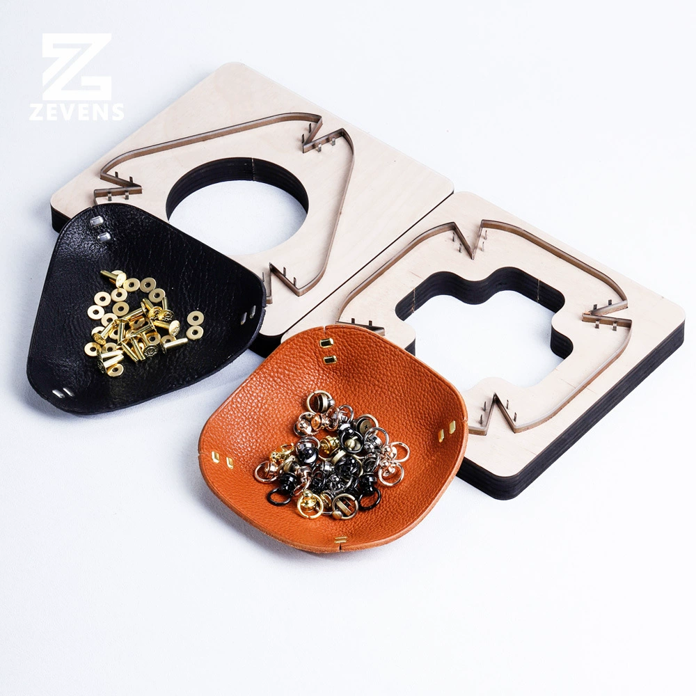 Кожаная пластина ножевая модель ногтей ручной работы кожаная версия DIY режущий инструмент острый и прочный