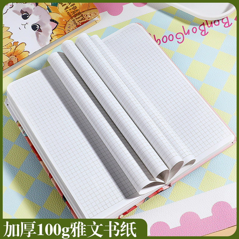 Cuaderno de planificación semanal de alta estética, diseño cute con cuadrícula – para diarios y estudiantes. image 4