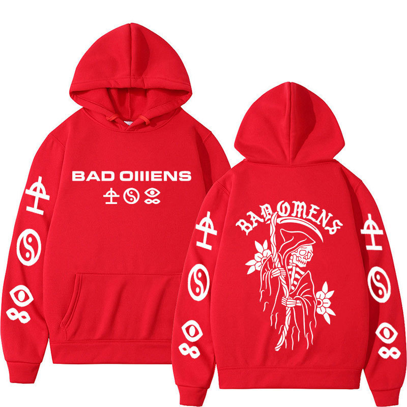 Bad Omens Band Tour American Music Print Hoodie The Death of