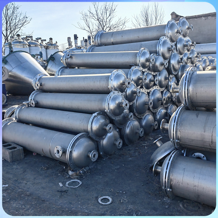 全不锈钢二手冷凝器 化工钛材二手冷凝器 304不锈钢冷凝器 列管式