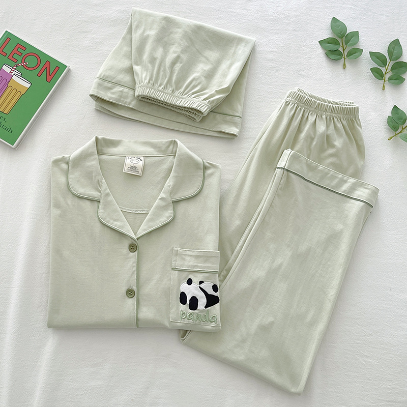 플레인그린판다 [반팔+반바지+바지]