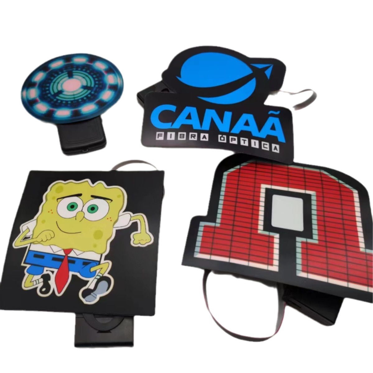 Mochila publicitaria transfronteriza LED Mochila publicitaria LED Mochila de visualización de viaje al aire libre Mochila LE D