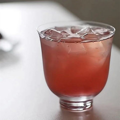 ins風日式冰咖啡杯拿鐵杯功夫茶國風雞尾酒古典玻璃杯萃取調飲杯