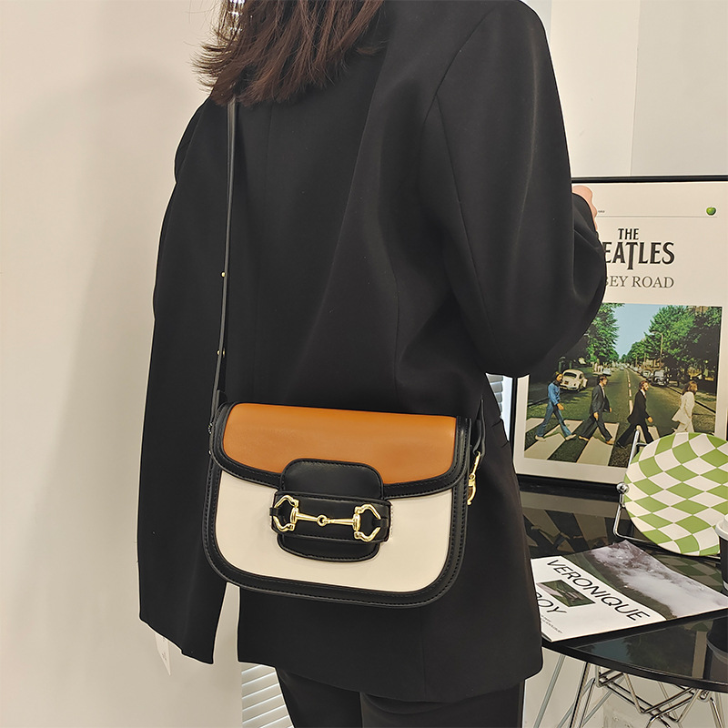 Small Saddle Women's 2023 New Light Luxury Network Red Fashion Versatile One Shoulder Crossbody Bag Tide_voghion.com