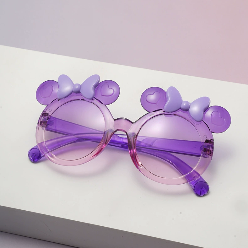 Children's sunglasses, cute glasses with bow