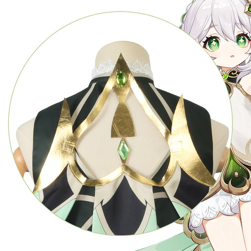 New GenshinConcertCosplayNahidaCosplayGameAnimeCosplayCostumeFemaleCosplayFullSetWig