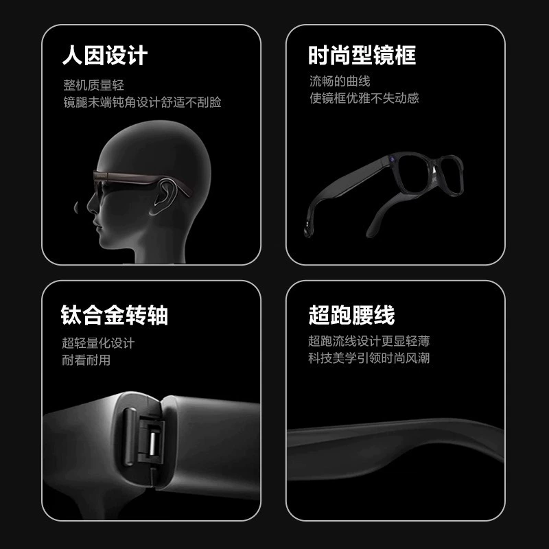 Умные очки (совместимы с Rayban) с встроенной камерой, солнцезащитные линзы, разные цвета