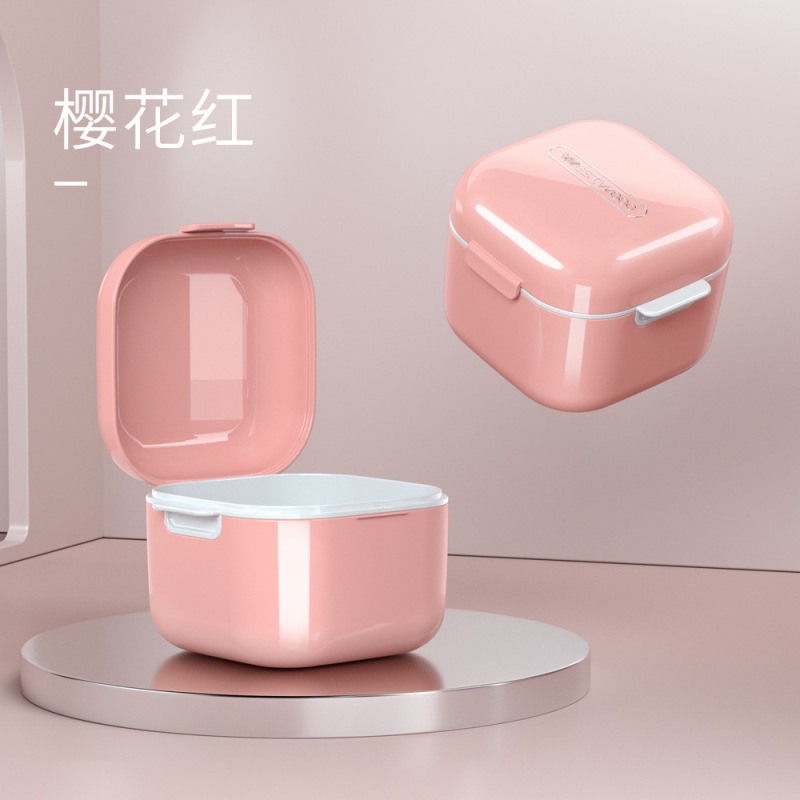 Westwood ソークオフボックス 義歯収納ボックス インビジブルブレース 歯の収納ボックス クリーニングボックス|undefined