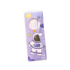 Cartoon astronaut, set for elementary school students, cute ruler, stationery, 4 piece set, Birthday gift