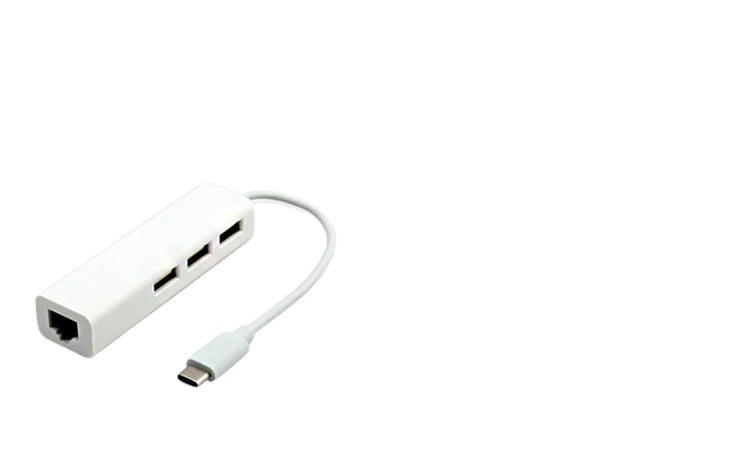 USB 3.0 HUB type-C RJ45+3.0 HUB