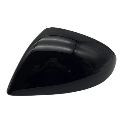Suitable for Volkswagen Touareg Reversing Mirror Housing Rearview Mirror Cover Frame Turn Signal Reflective Lens Lower Shell 11 to 18 Models (Rear mirror/rearview mirror assembly) - left-left-black-back-cover