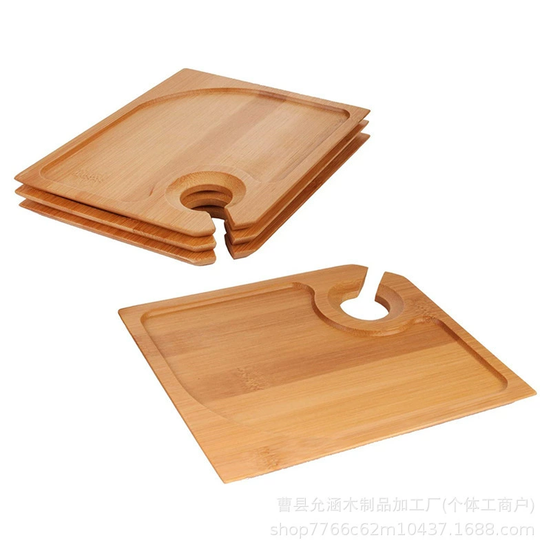 Новая подставка для чашек из цельного дерева