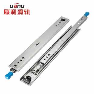 ✅ Lianli 53 Broadband Lock Rv Heavy-Duty Slide Rail Pickup Truck Self-Locking Extended Three-Section Industrial-Grade Load-Bearing Guide