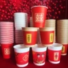 Mixed thickened universal paper cups (50 pieces)