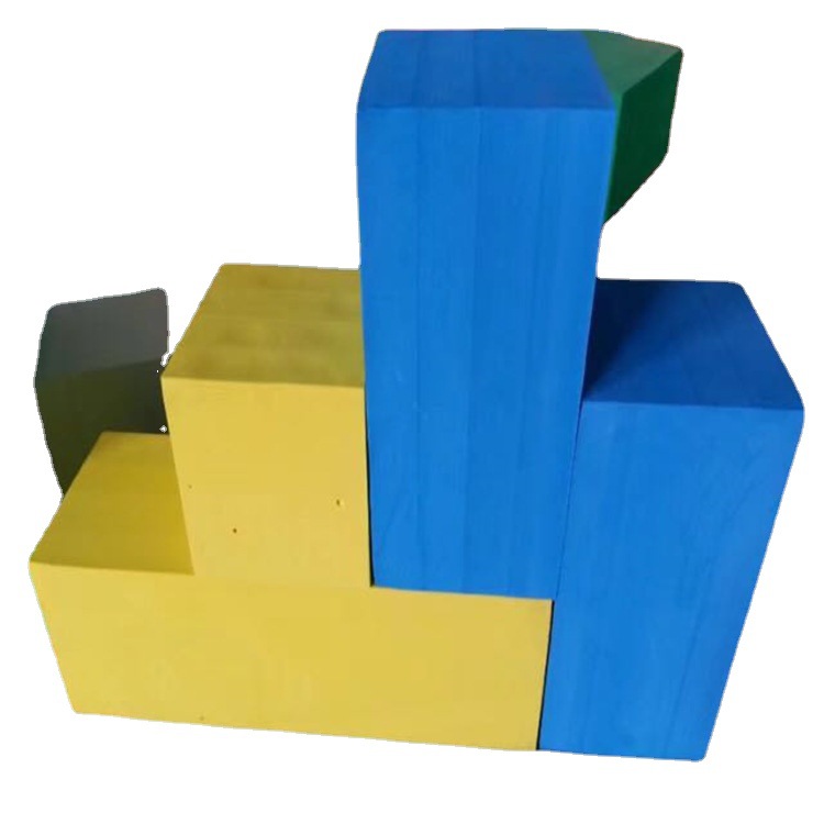 EVA泡棉模型拼接3D立体拼图 儿童泡沫软方块拼接eva积木玩具