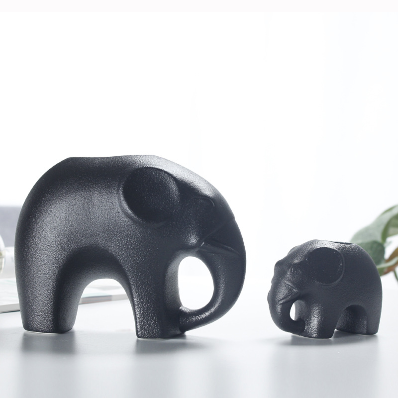 Elephant Ornaments, Home Accessories, Living Room Coffee Table, Wine Cabinet, Wine Rack, Modern Decoration, Home Use, Modern and Simple